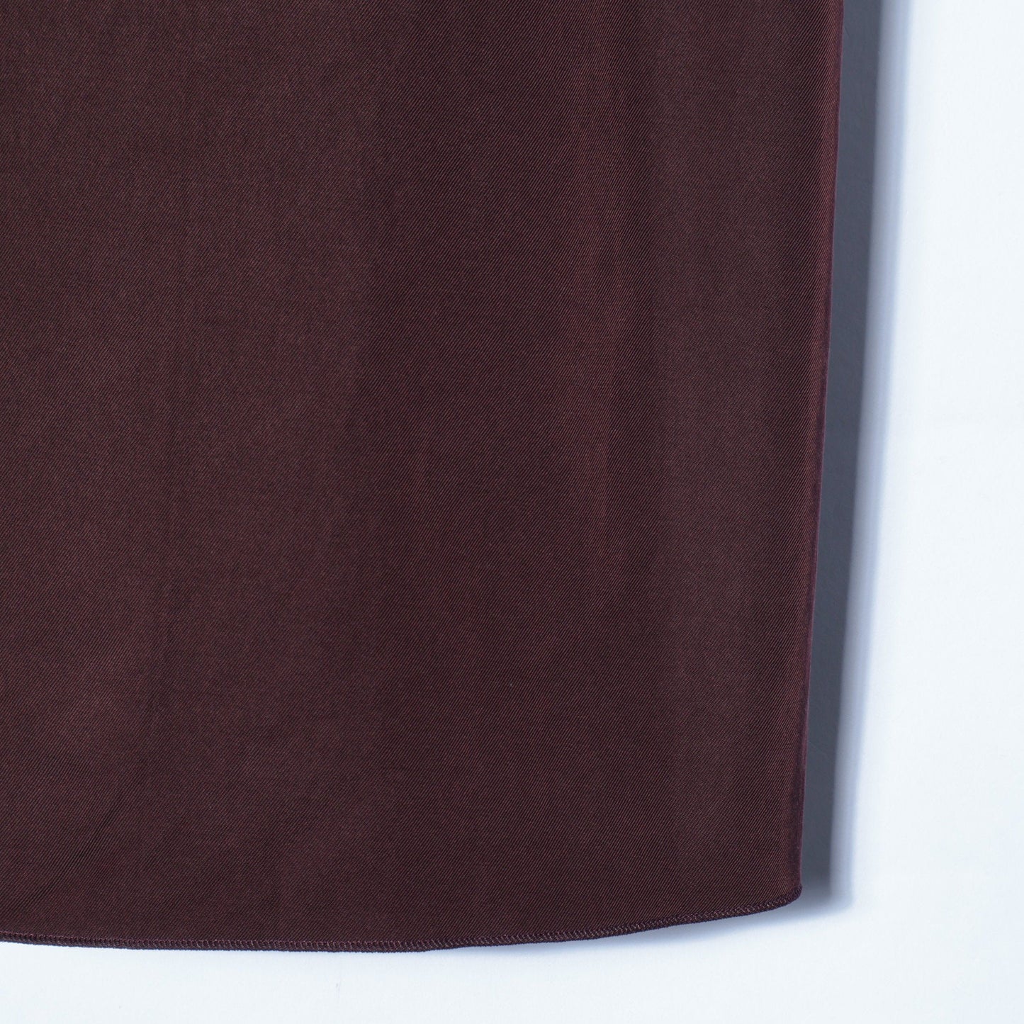 GLAZED COTTON CUPRA DRESS