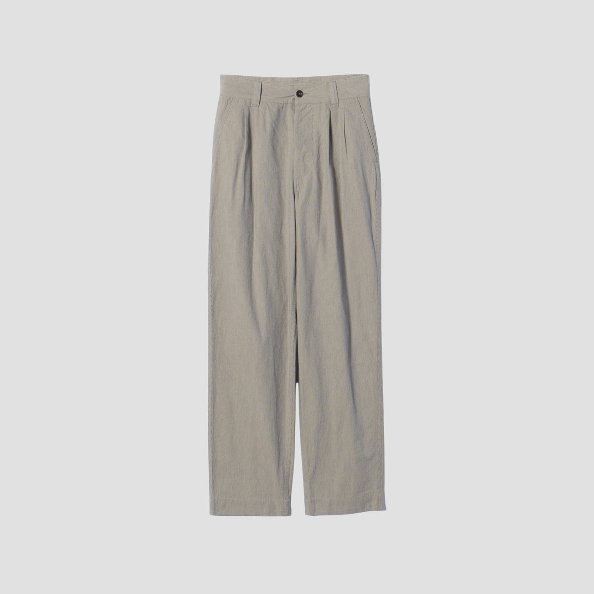TINY STRIPE COTTON TROUSERS