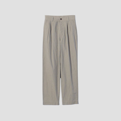 TINY STRIPE COTTON TROUSERS