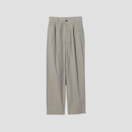 TINY STRIPE COTTON TROUSERS