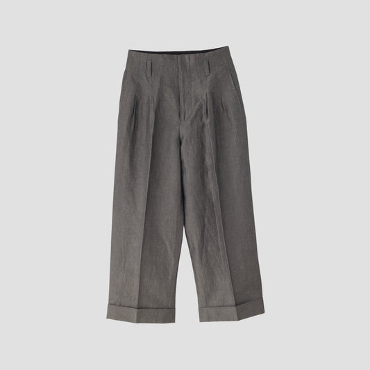 LINEN COTTON TROUSERS