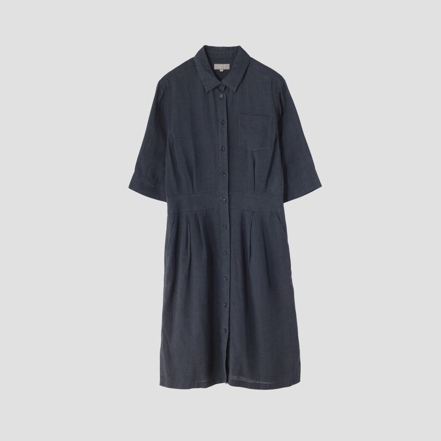 CHAMBRAY LINEN DRESS