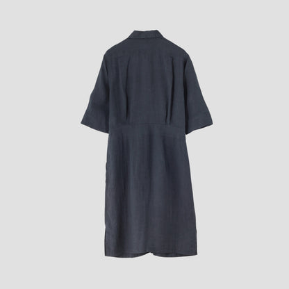 CHAMBRAY LINEN DRESS