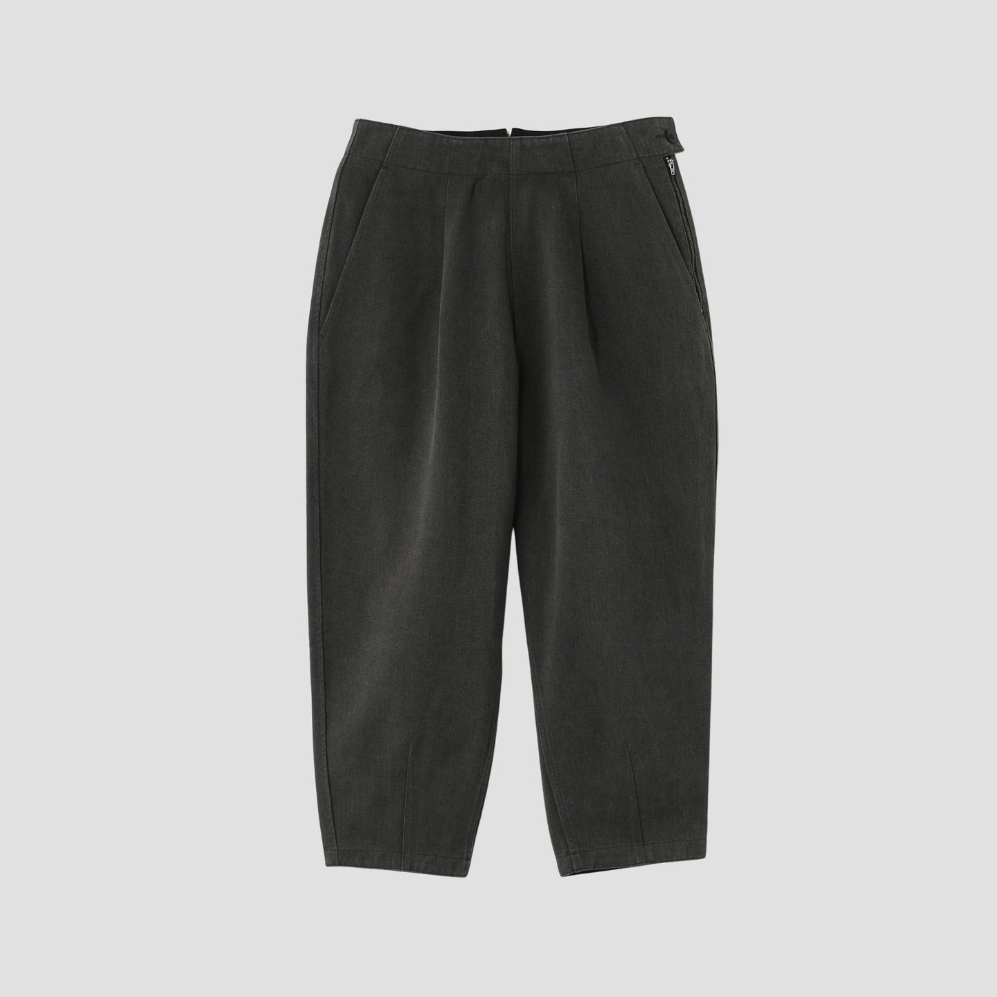 FADED COTTON DRILL TROUSERS