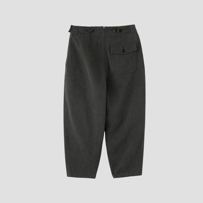 FADED COTTON DRILL TROUSERS