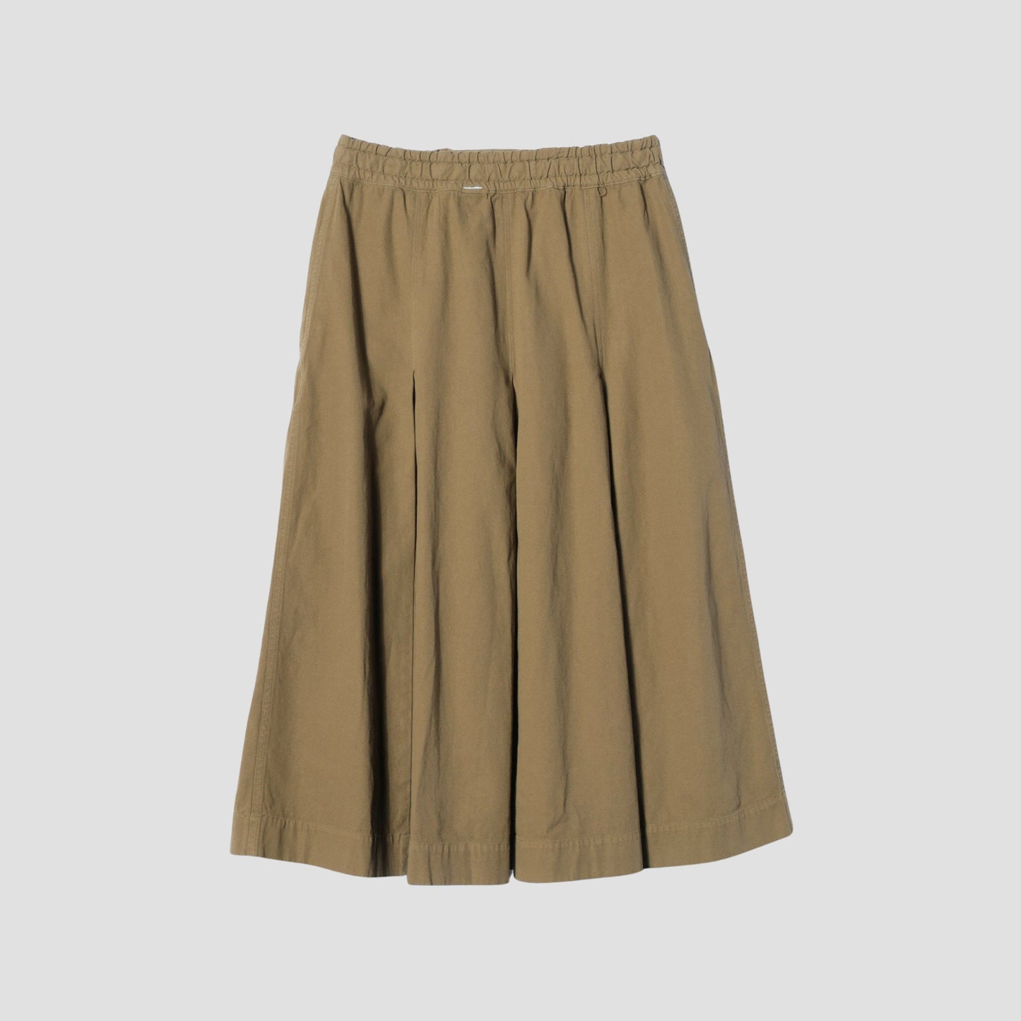 RAISED COTTON TWILL SKIRT