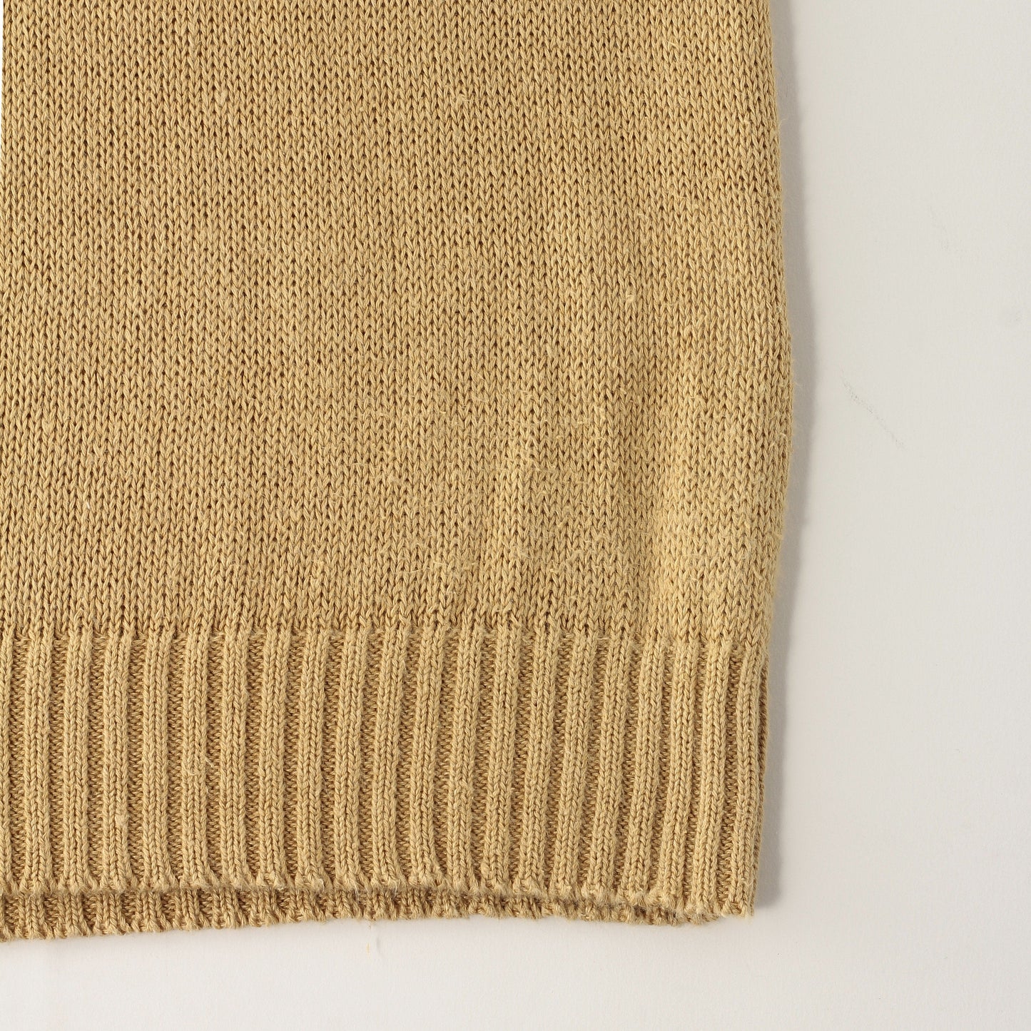 LINEN COTTON SILK SLIPOVER KNIT
