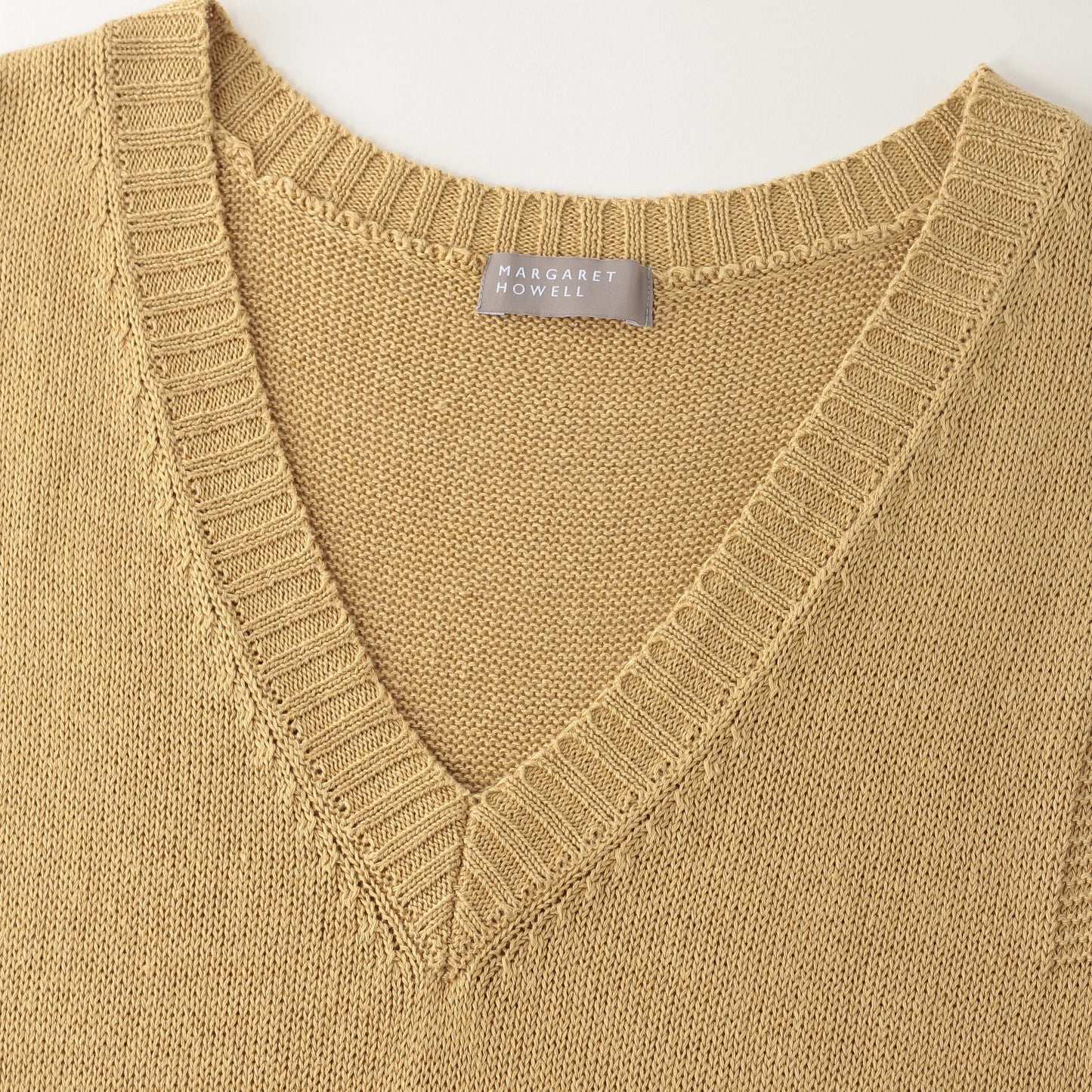 LINEN COTTON SILK SLIPOVER KNIT