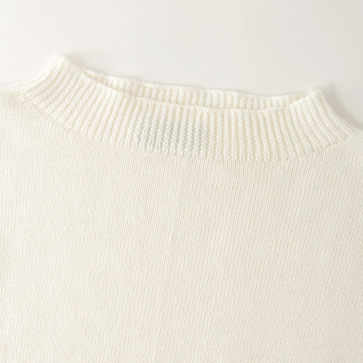 BOAT NECK GUERNSEY KNIT