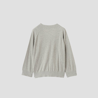 SUPERFINE COTTON CARDIGAN KNIT