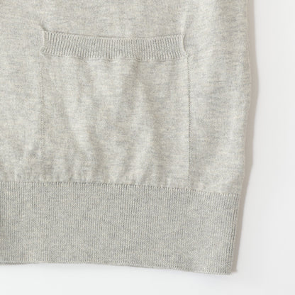 SUPERFINE COTTON CARDIGAN KNIT