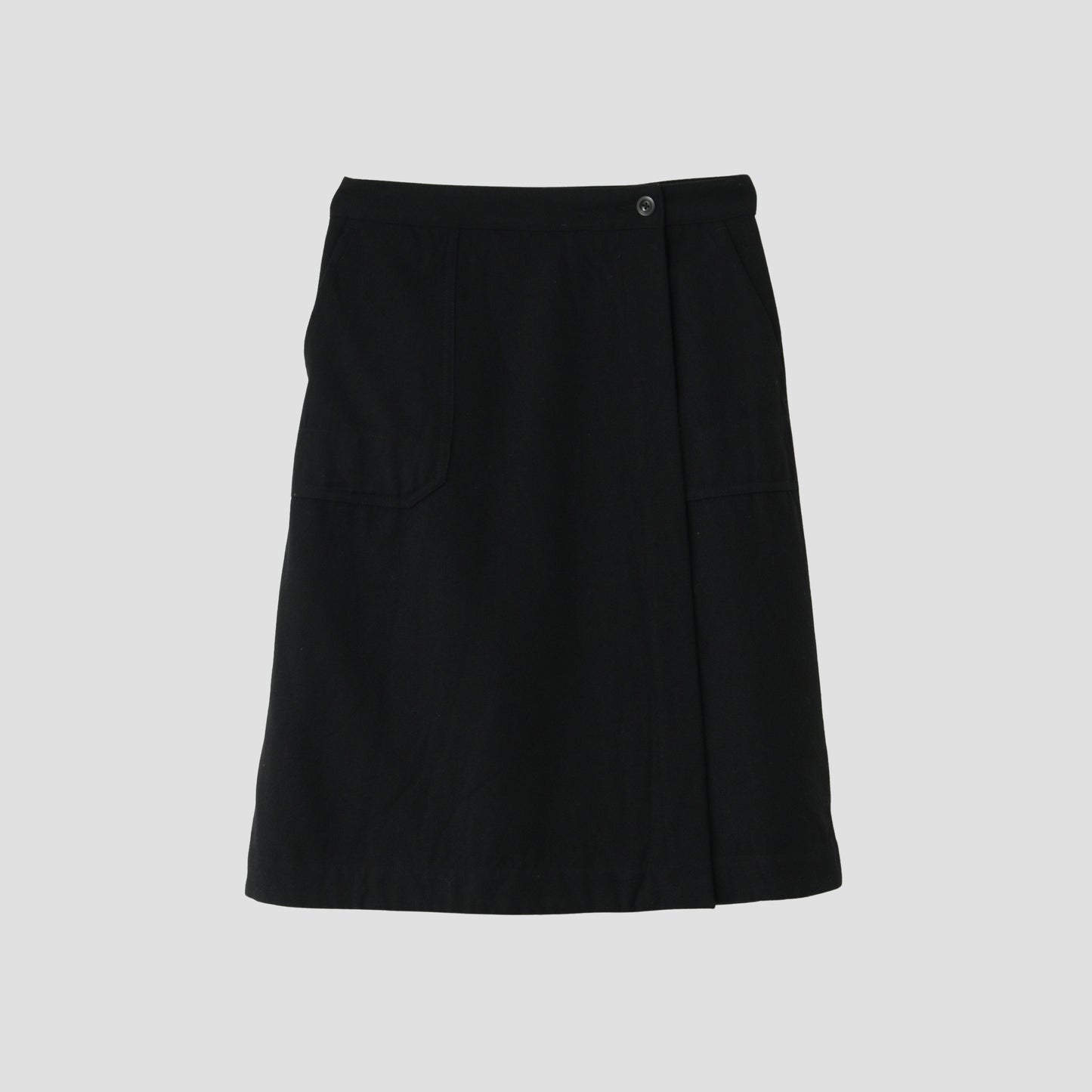 WOOL SERGE SKIRT