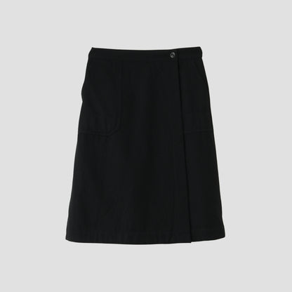 WOOL SERGE SKIRT