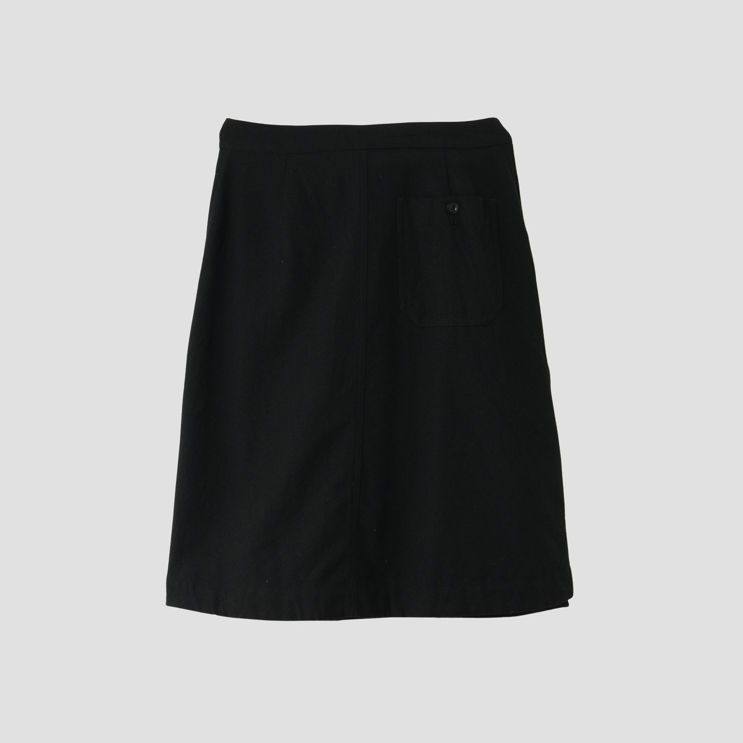 WOOL SERGE SKIRT