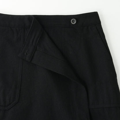 WOOL SERGE SKIRT