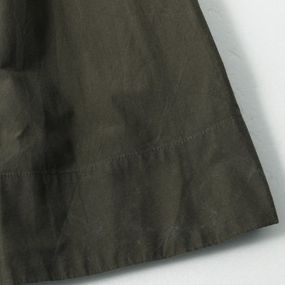 SILK COTTON POPLIN SKIRT