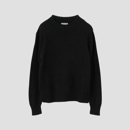 LINEN COTTON SILK JUMPER KNIT