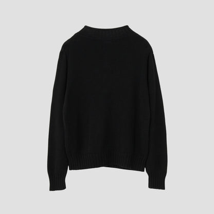 LINEN COTTON SILK JUMPER KNIT