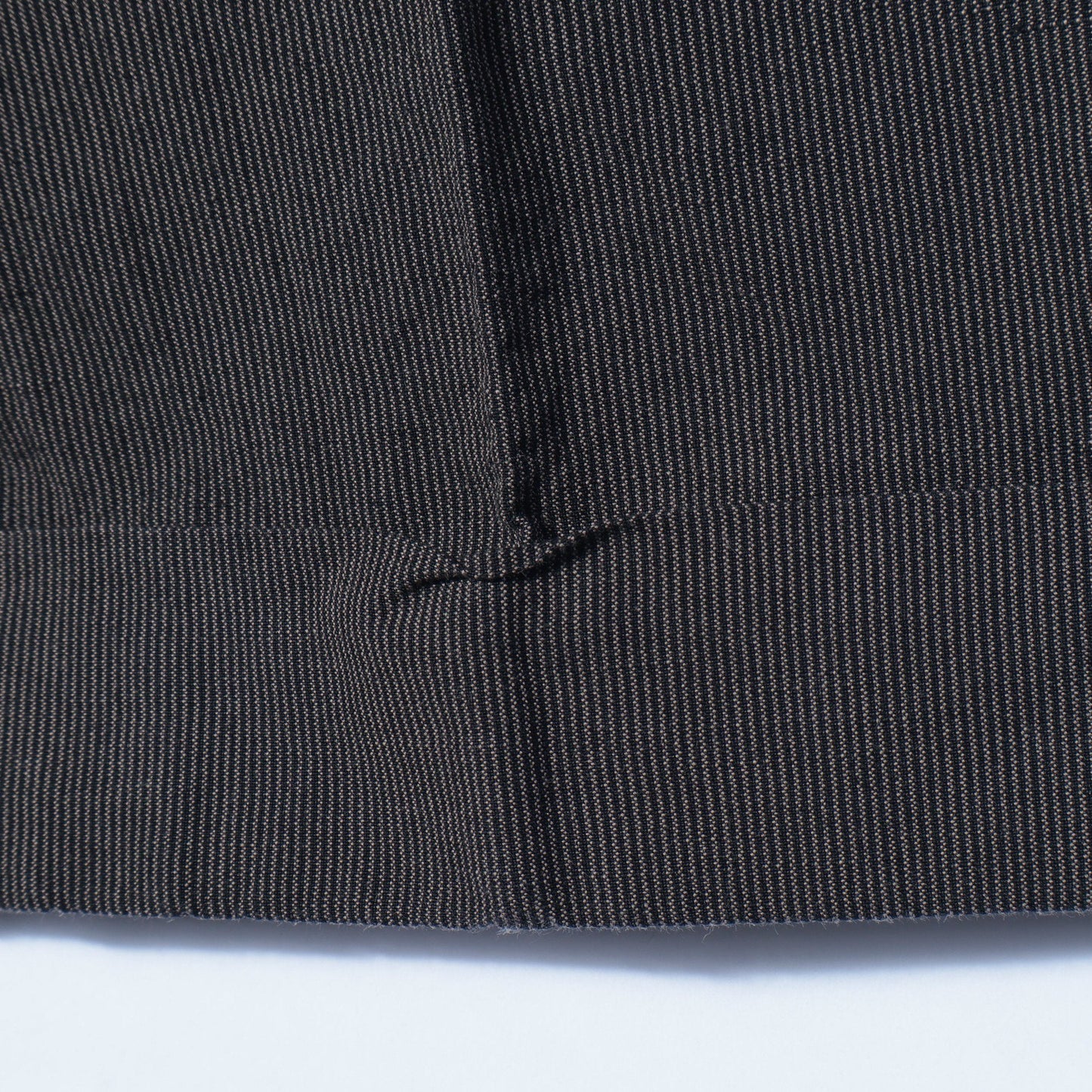YARN DYED COTTON LINEN TROUSERS