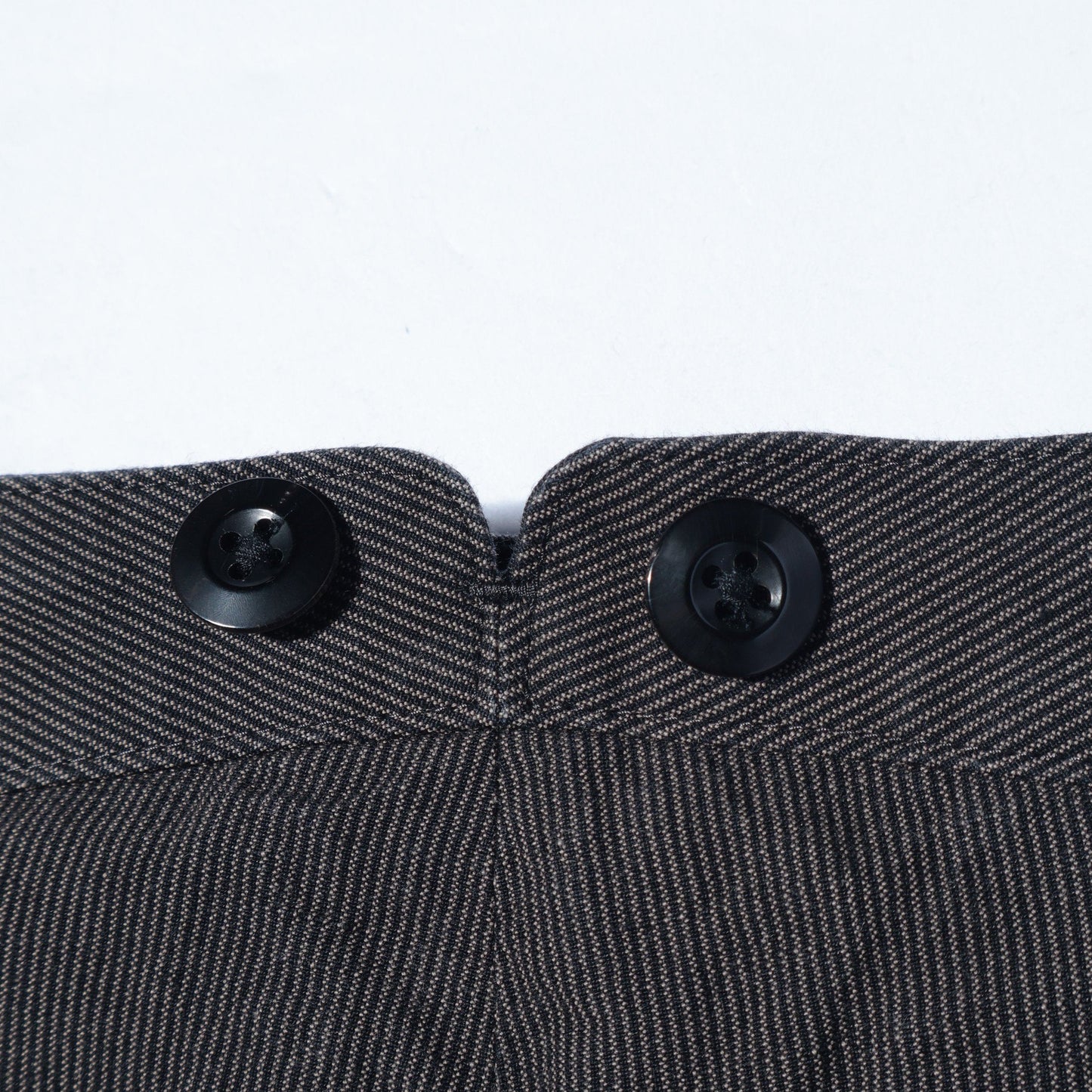 YARN DYED COTTON LINEN TROUSERS