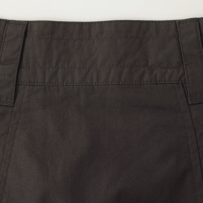 FINE COMPACT COTTON POPLIN SKIRT