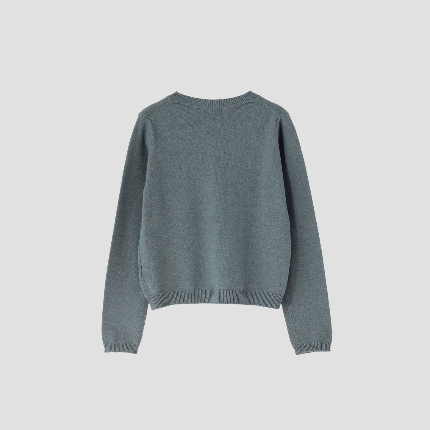 WOOL COTTON TWIST KNIT
