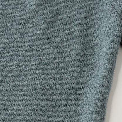 WOOL COTTON TWIST KNIT