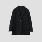 WHIPCORD WOOL COTTON JACKET