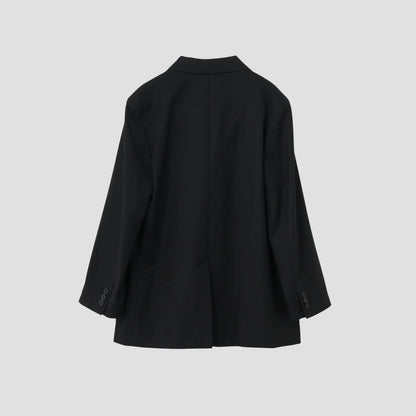 WHIPCORD WOOL COTTON JACKET