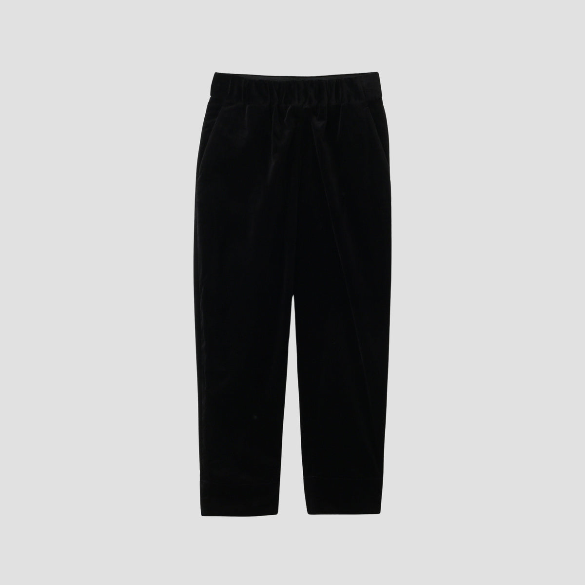 RICH COTTON VELVET TROUSERS