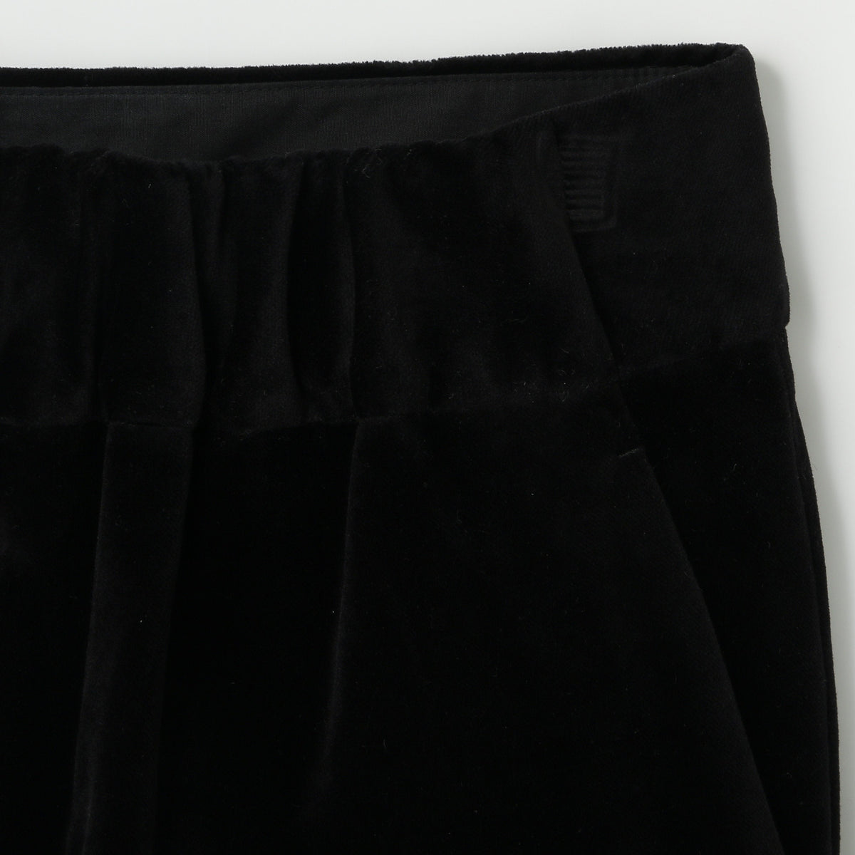 RICH COTTON VELVET TROUSERS