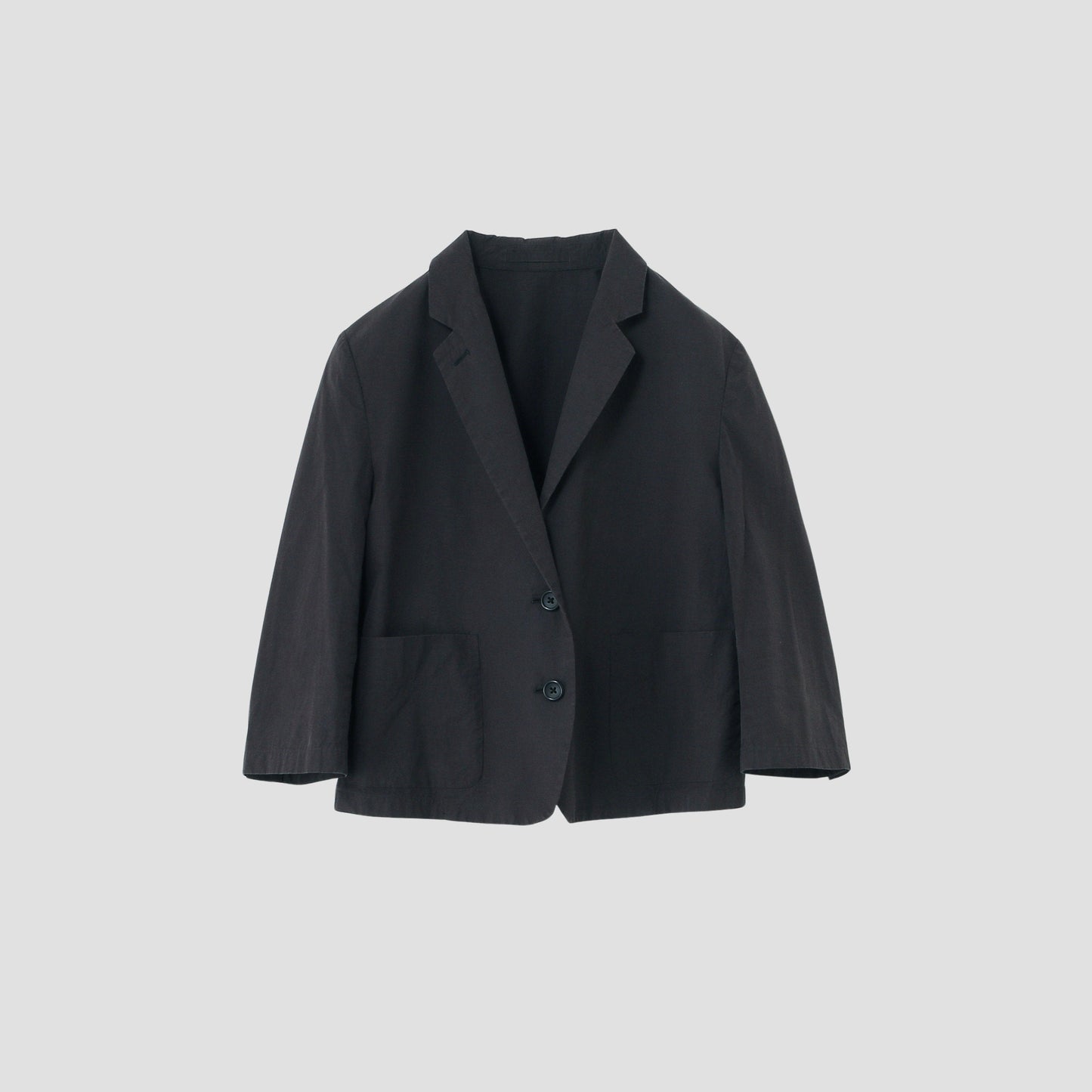 WASHED YARN DYE POPLIN JACKET