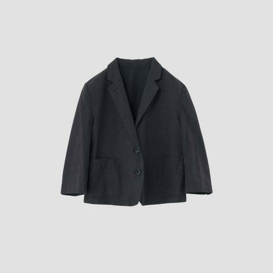 WASHED YARN DYE POPLIN JACKET