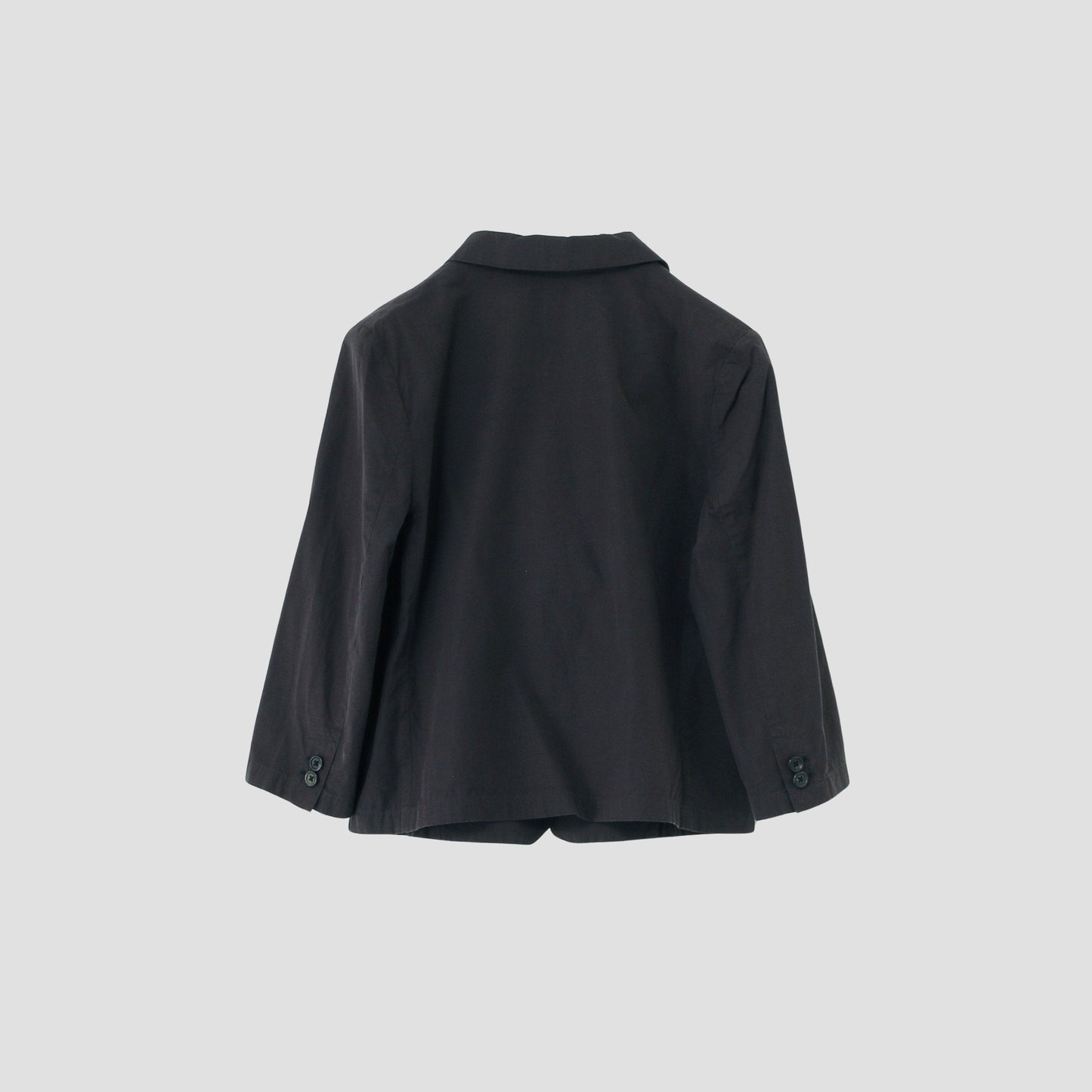 WASHED YARN DYE POPLIN JACKET