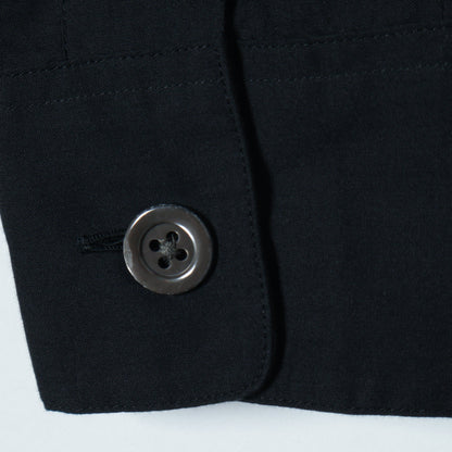 PIECE DYED WASHED COTTON SHIRT