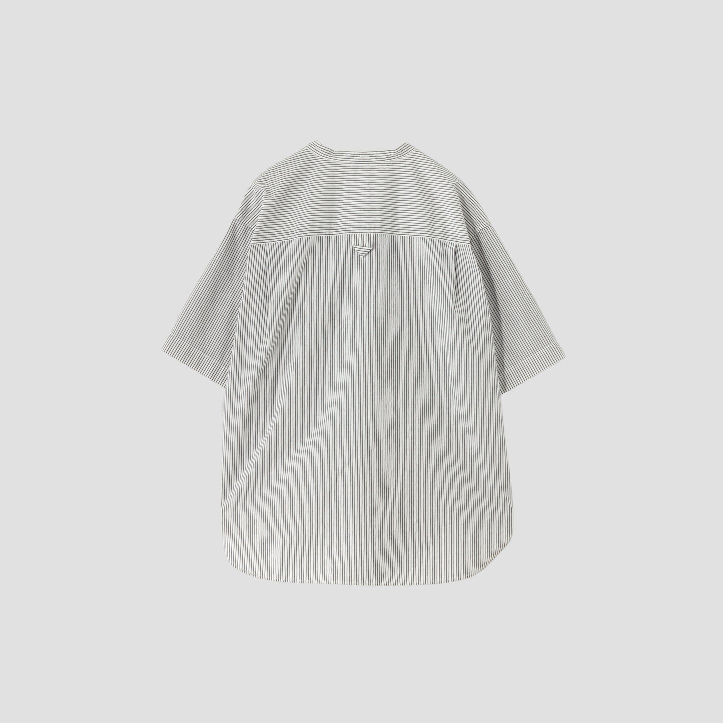 COTTON LINEN STRIPE SHIRT