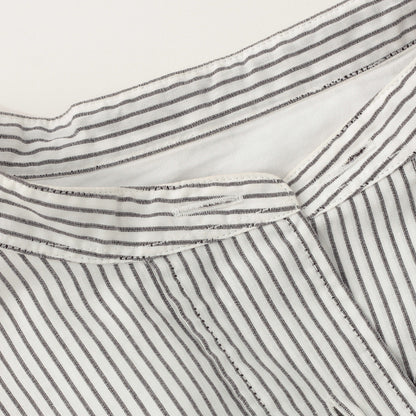COTTON LINEN STRIPE SHIRT