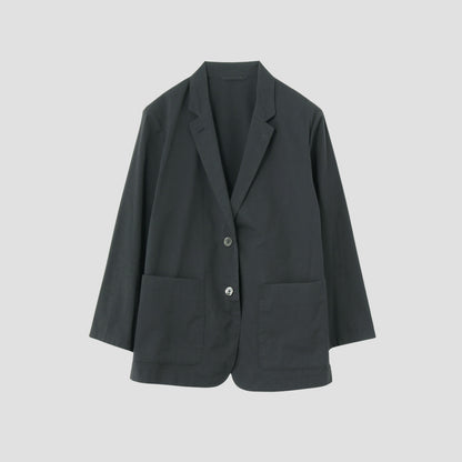 COTTON SILK POPLIN JACKET