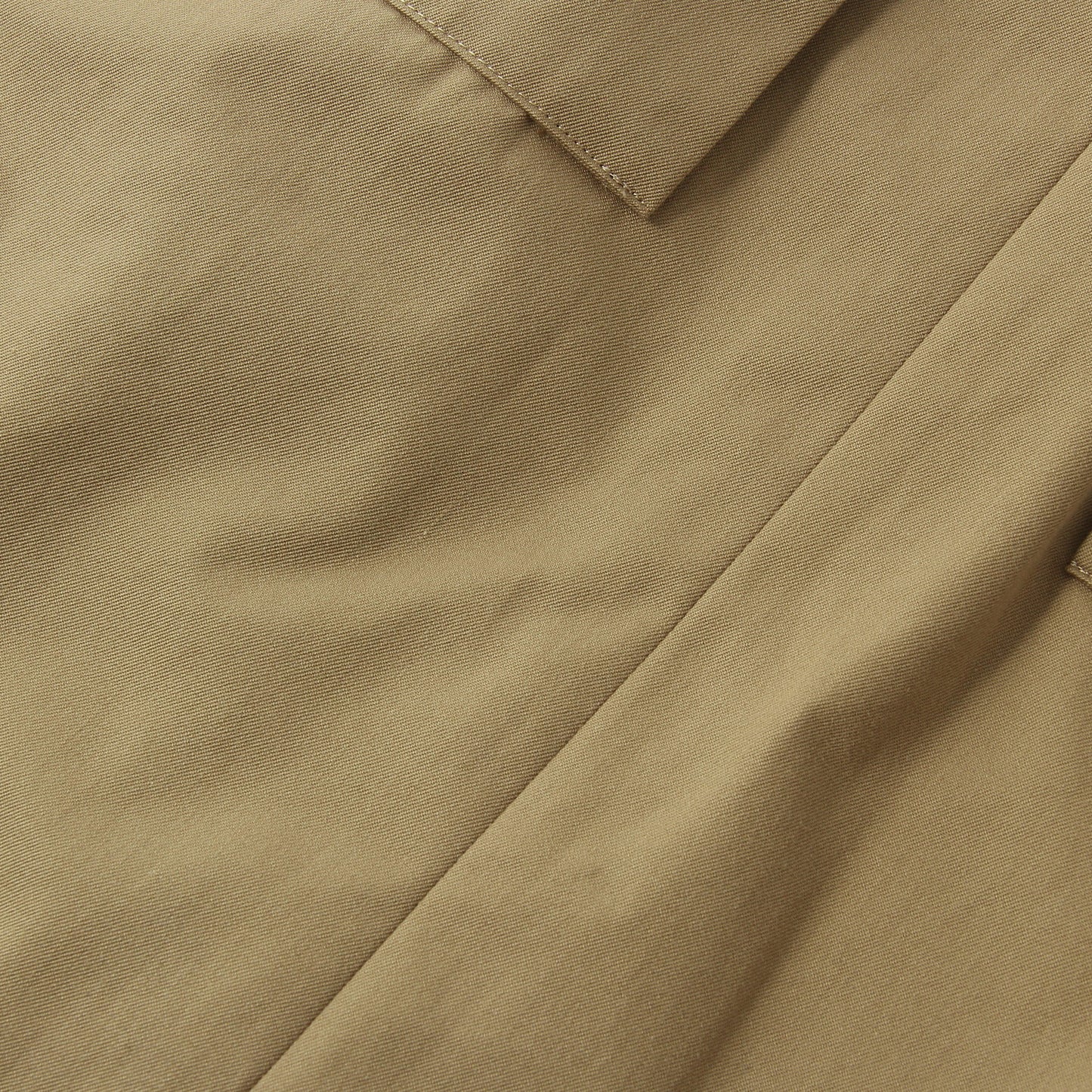 WORN COTTON GABARDINE SKIRT