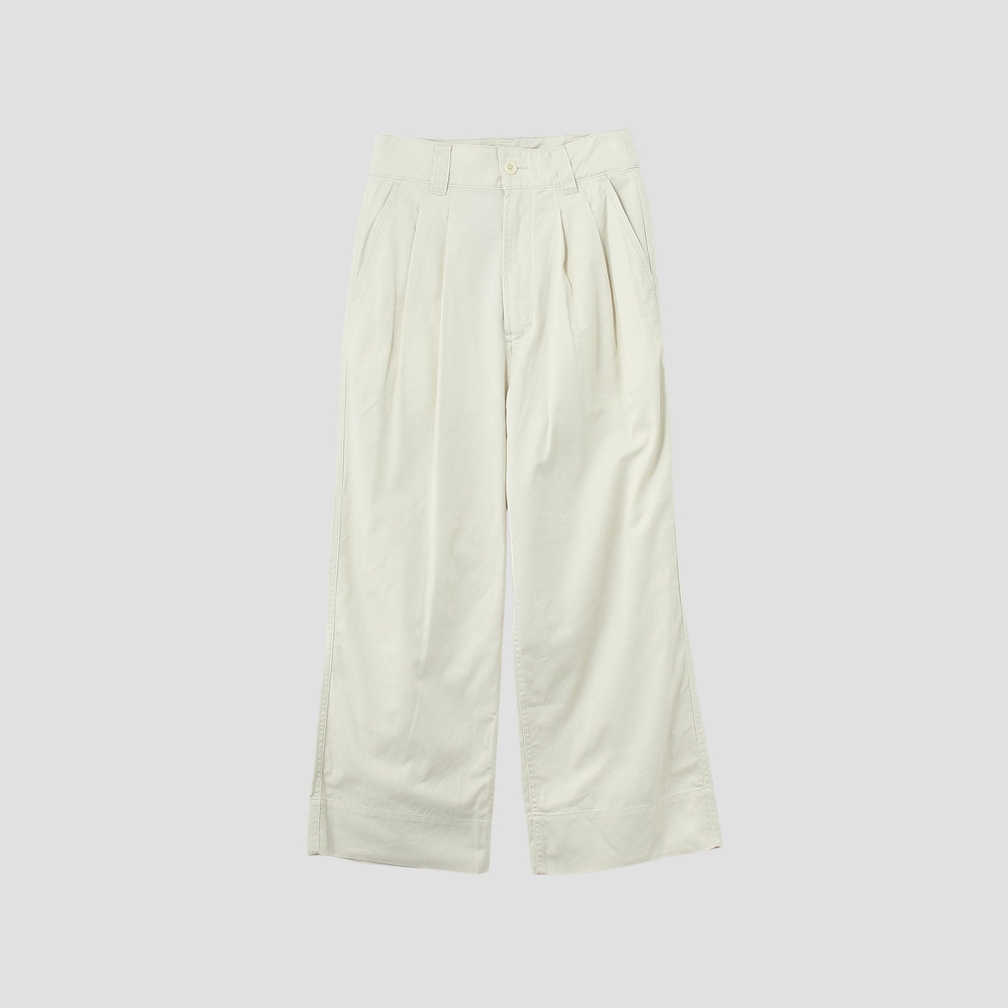 LIGHT ORGANIC COTTON DRILL TROUSERS