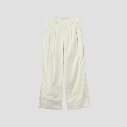 LIGHT ORGANIC COTTON DRILL TROUSERS