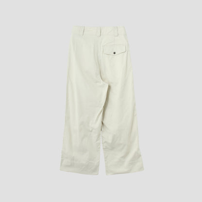 LIGHT ORGANIC COTTON DRILL TROUSERS