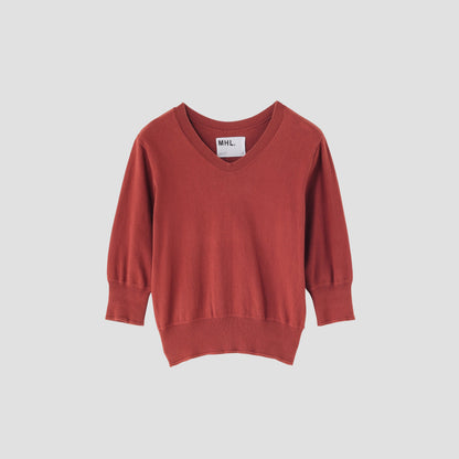 DRY SLUB COTTON KNIT