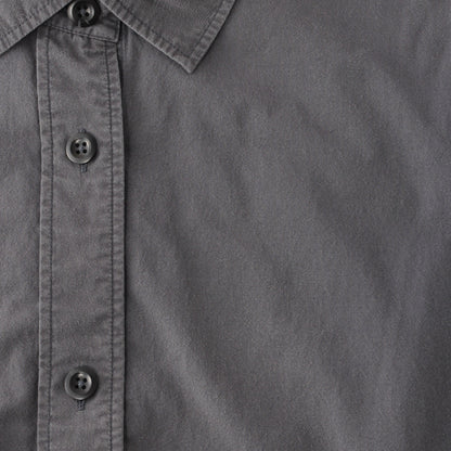 SANDED COTTON LINEN SHIRT