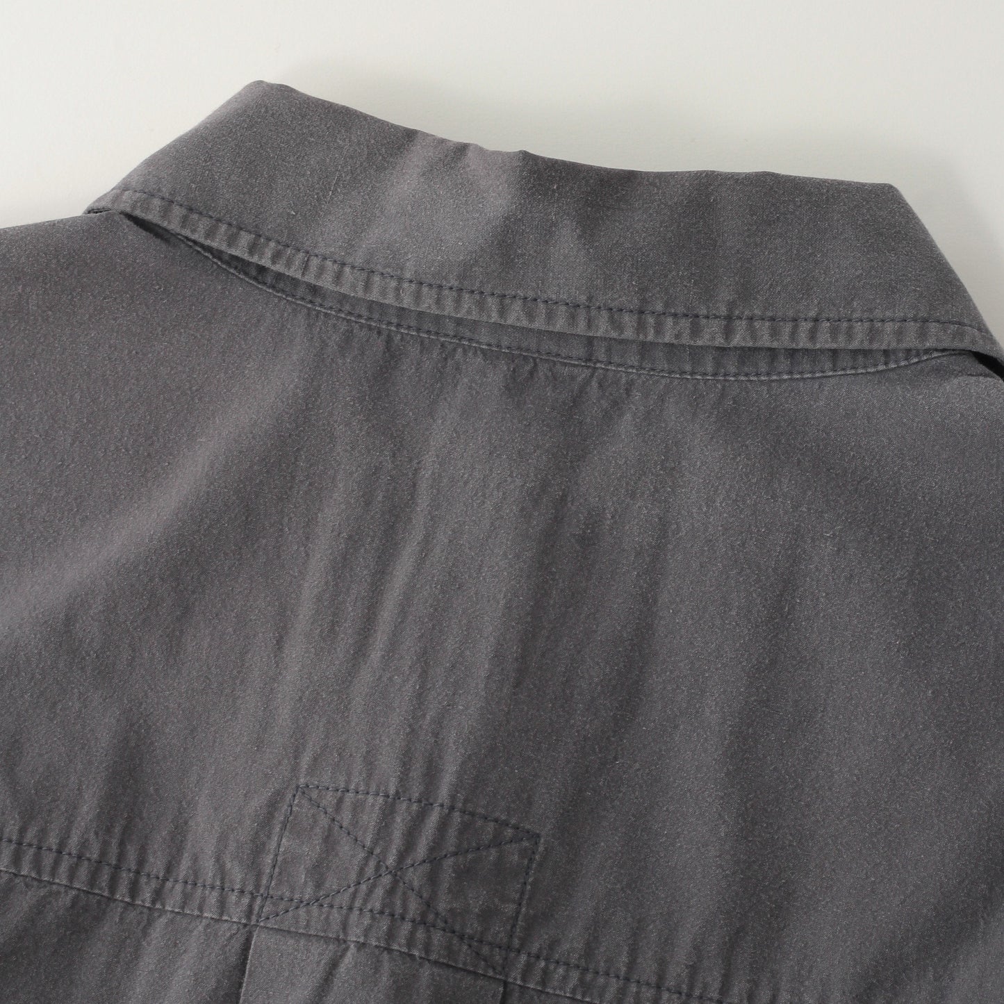 SANDED COTTON LINEN SHIRT