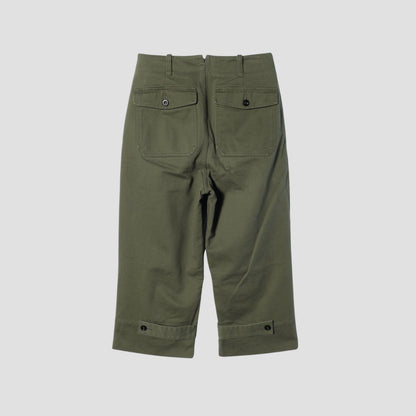SOFT COTTON TWILL TROUSERS