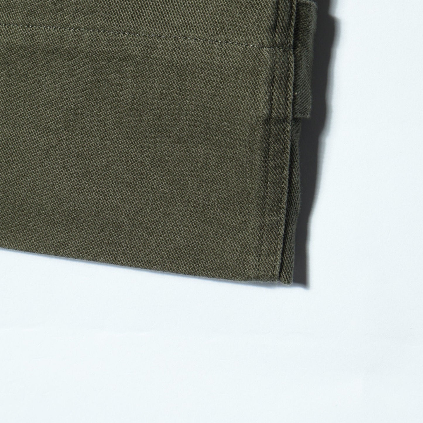 SOFT COTTON TWILL TROUSERS