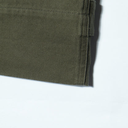 SOFT COTTON TWILL TROUSERS