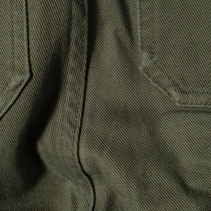 SOFT COTTON TWILL TROUSERS