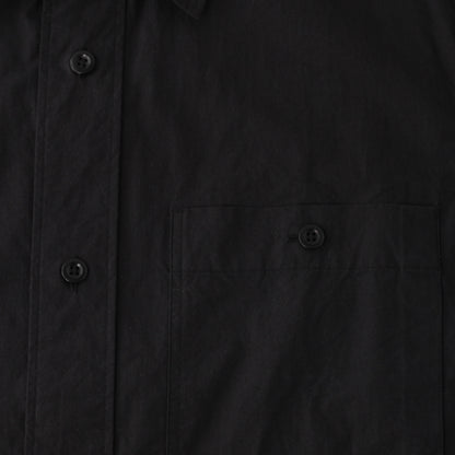 WASHED COTTON POPLIN SHIRT